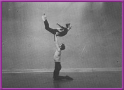 Danseurs Eric Dufrier et Marie-Claude Rous