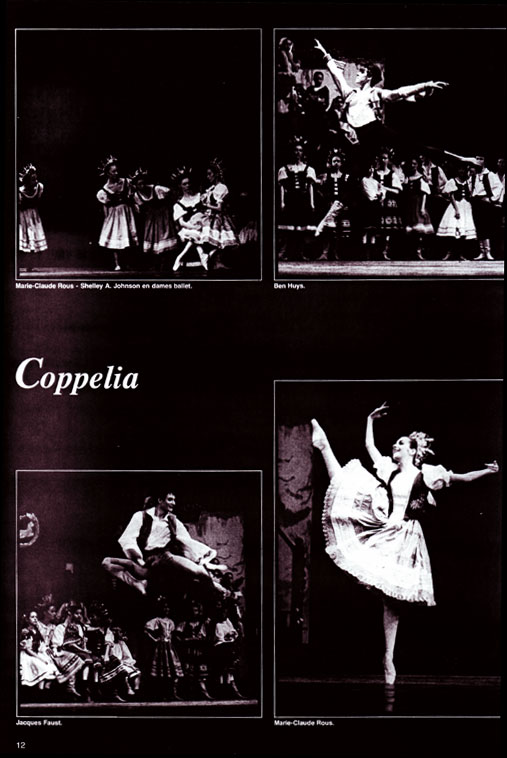 Ballet Copp&eacute;lia - Ballet des Flandres