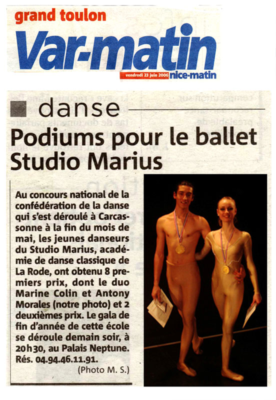 Concours national de danse de Carcassonne