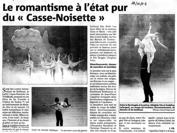 Casse Noisette le romantisme