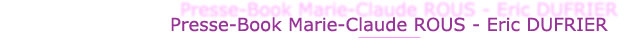Presse-book Dufrier Rous