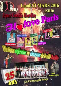 I Love Paris mars 2016