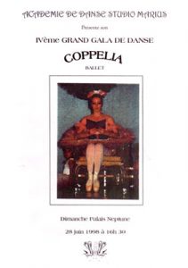 Gala Coppelia juin 1998