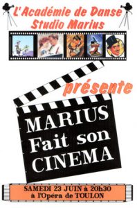 Gala Marius fait son cinéma juin 2001