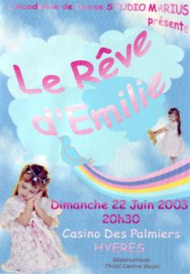 Gala Le rêve d'Emilie (22 juin 2003)