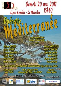 Opérette Méditerranée (2017) Affiche