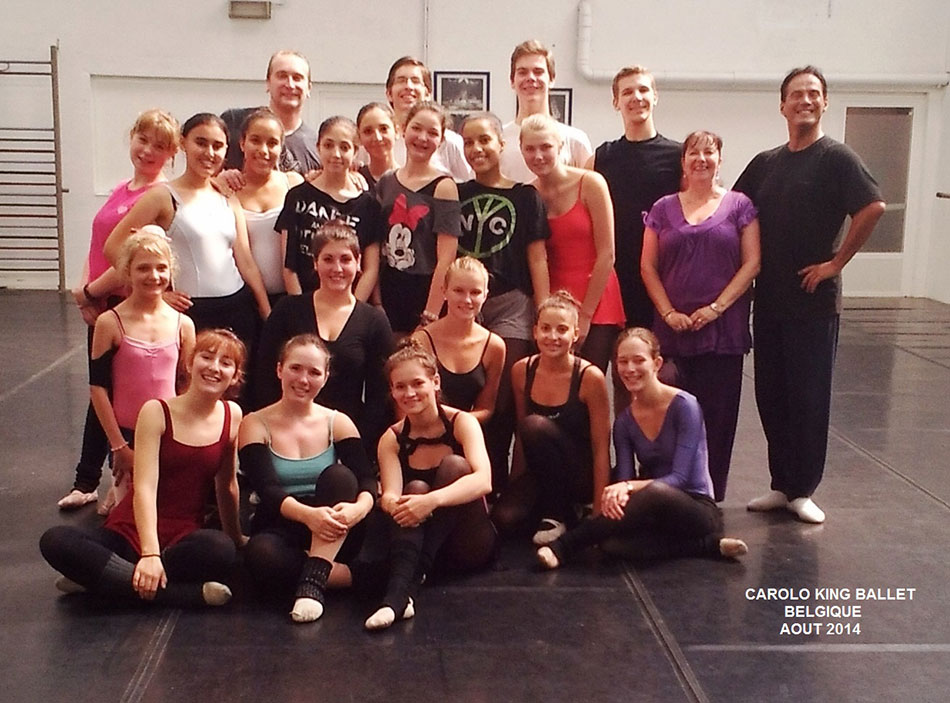 Ballet Studio Marius en stage en Belgique