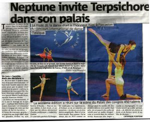Neptune invite Terpsichore à Toulon
