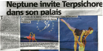 VarMatin Neptune invite Terpsichore dans son palais