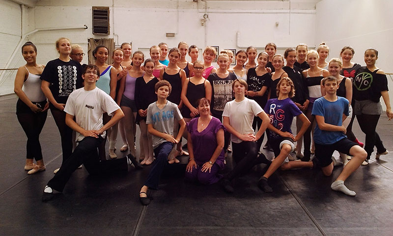 Ballet Studio Marius en stage en Belgique