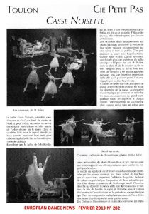 European Dance News février 2013