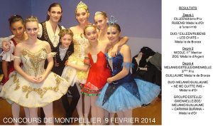 Concours de danse de Montpellier 2014