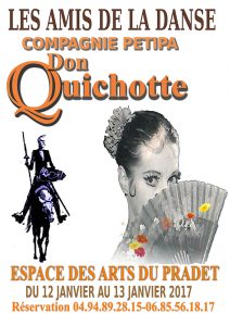 Affiche Don Quichotte 2017