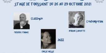 STAGE DE TOUSSAINT DU 26 AU 29 OCTOBRE 2021