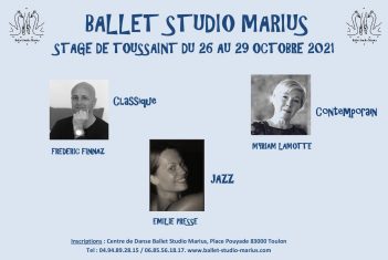 STAGE DE TOUSSAINT DU 26 AU 29 OCTOBRE 2021