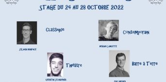 STAGE DU 24 AU 28 OCTOBRE 2022