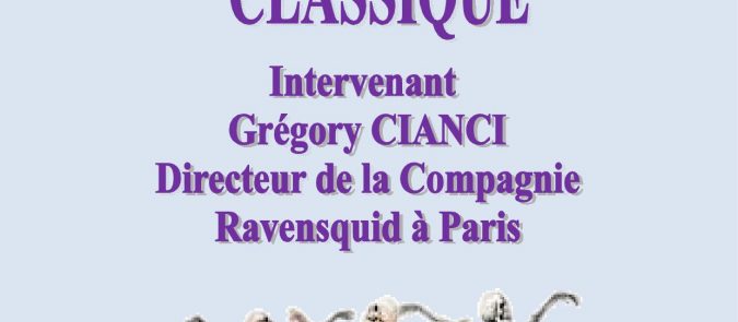 STAGE DE TOUSSAINT DU 27 AU 30 OCTOBRE 2025