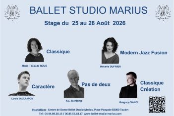 STAGE DU 25 AU 28 AOUT 2026